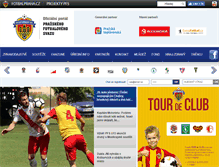 Tablet Screenshot of fotbalpraha.cz